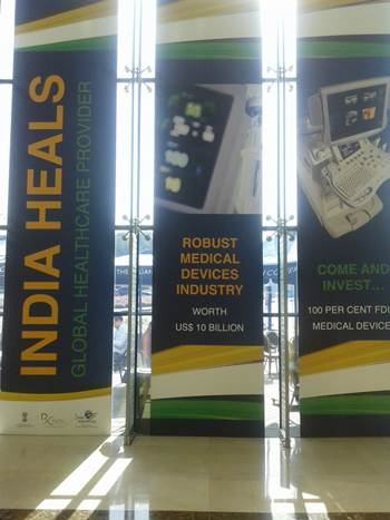 India in Arab Health Event 7