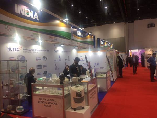 India in Arab Health Event 4