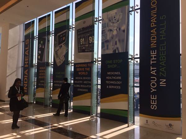 India in Arab Health Event 5