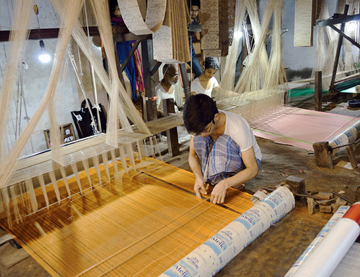 silk manufacturers in India