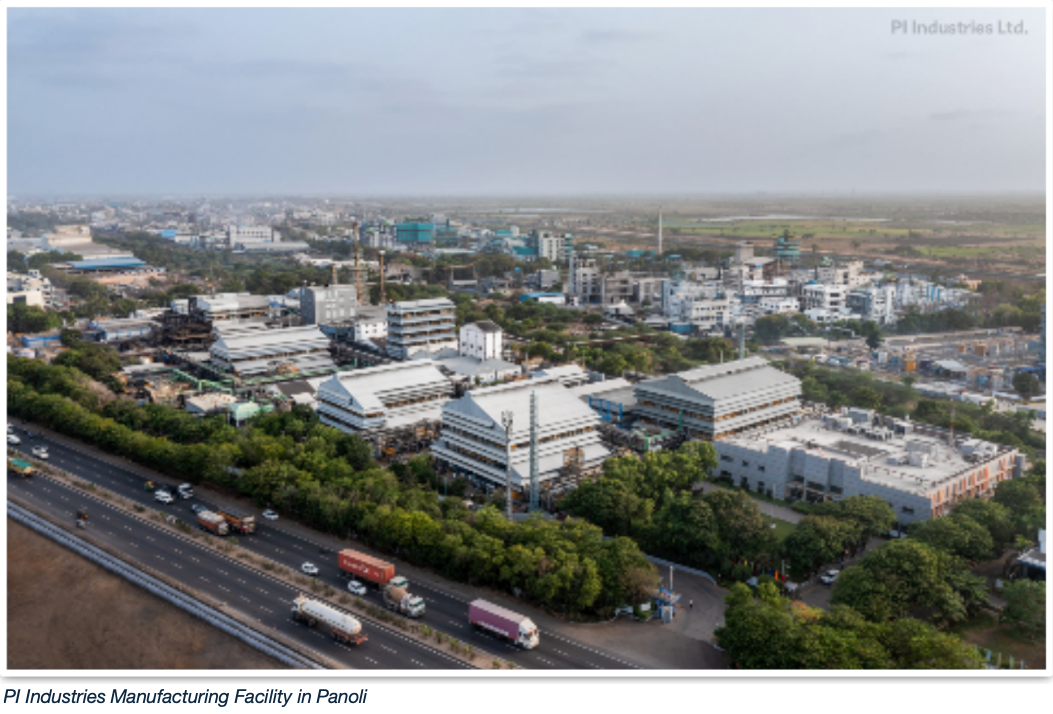PI Industries Manufacturing Facility in Panoli