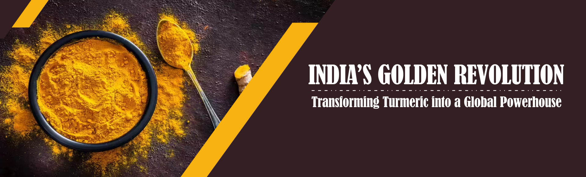 India’s Golden Revolution: Transforming Turmeric into a Global Powerhouse