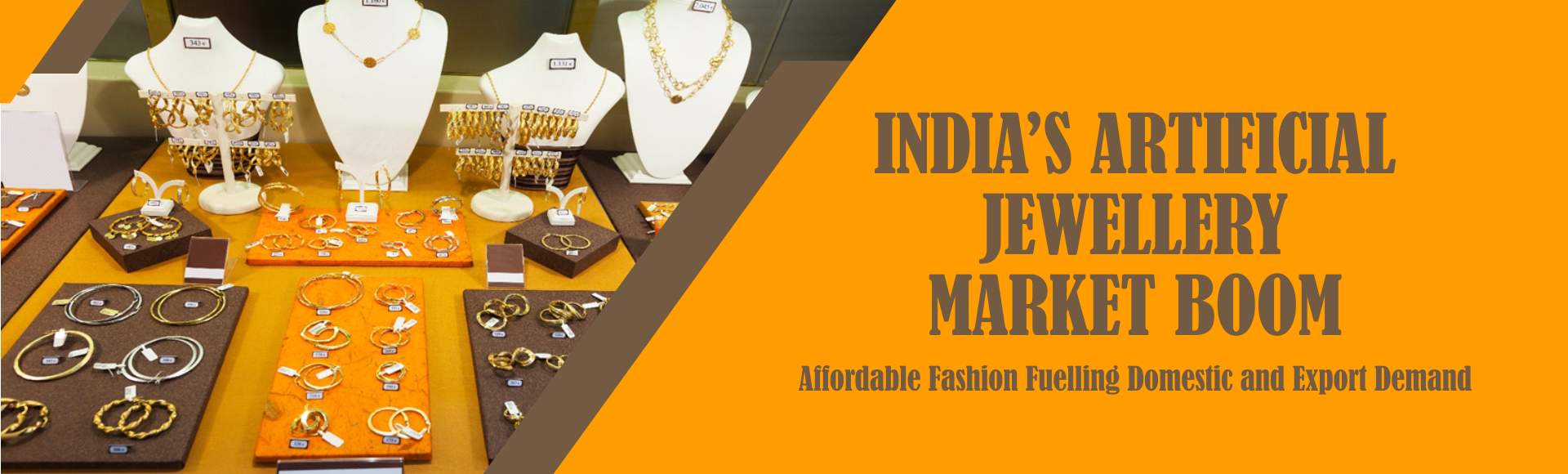 India’s Artificial Jewellery Market Boom: Affordable Fashion Fuelling Domestic and Export Demand