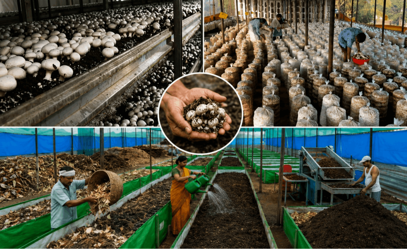 Why Mushroom Farming Is Attracting More Interest Among Indian Farmers