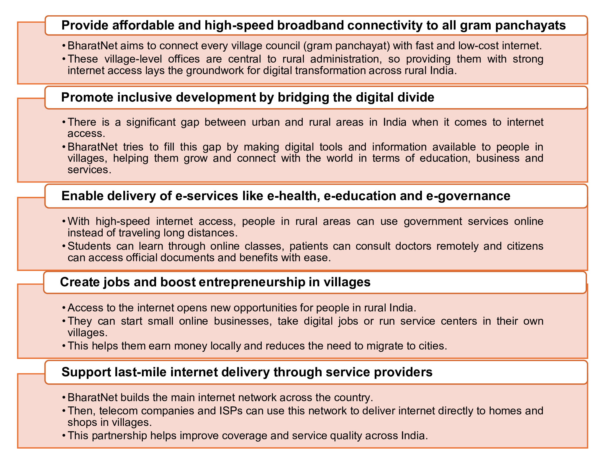 BharatNet’s assistance to rural connectivity