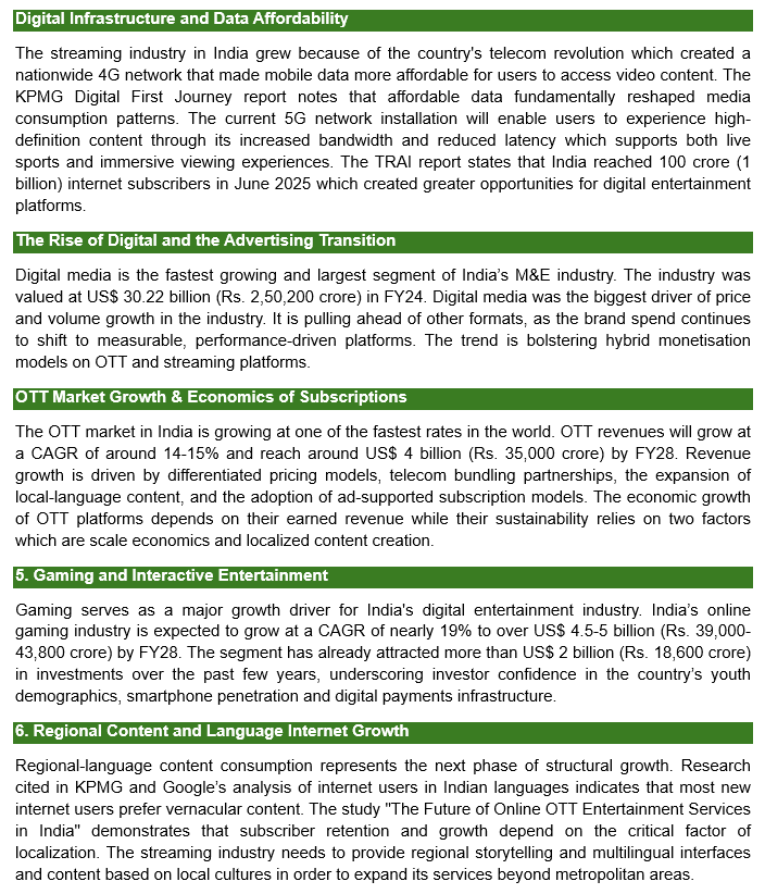 Key Growth Drivers Shaping India’s Media Evolution