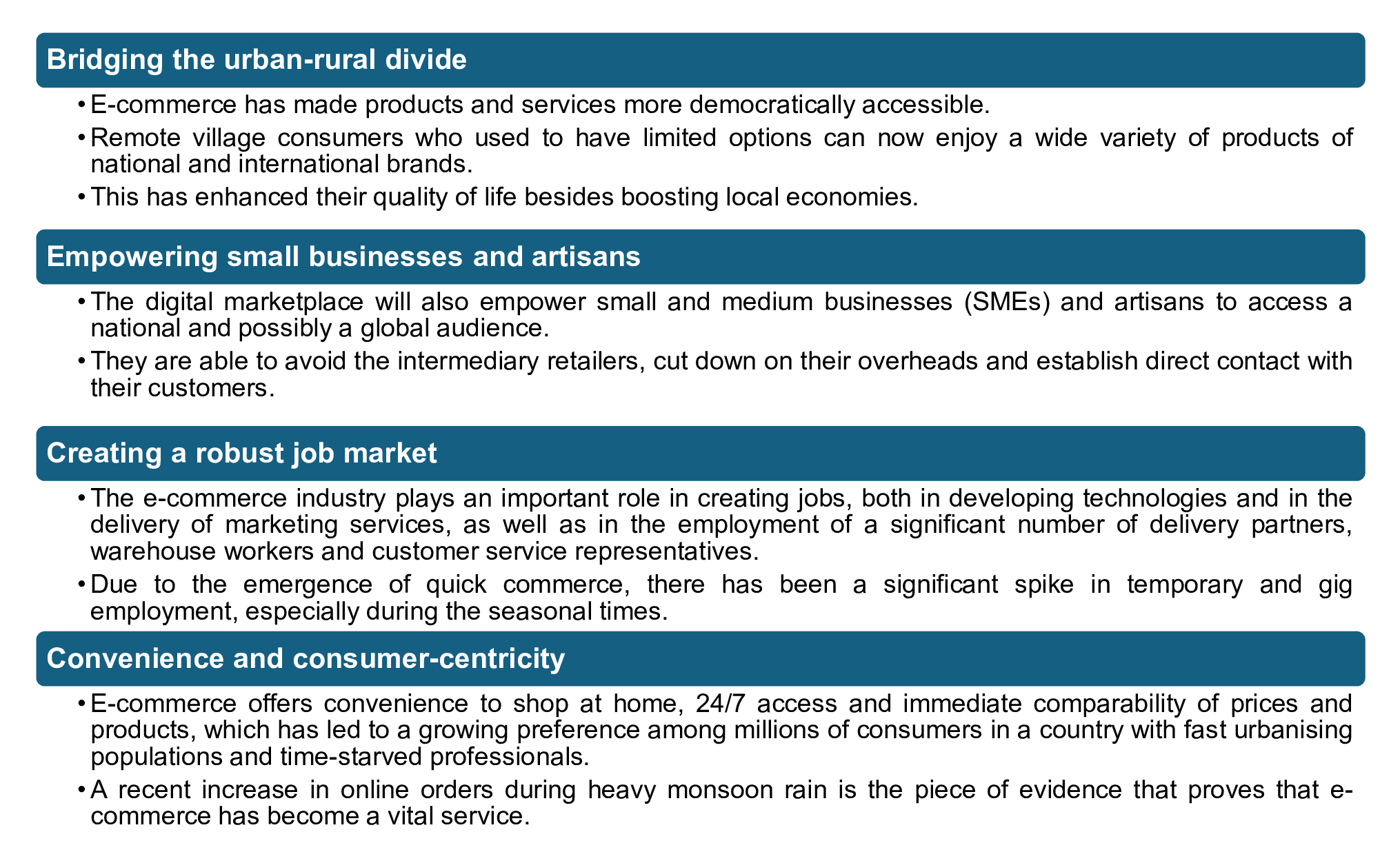 The indispensable need for e-commerce in India