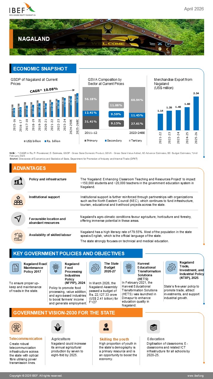 Nagaland Infographic April 2026